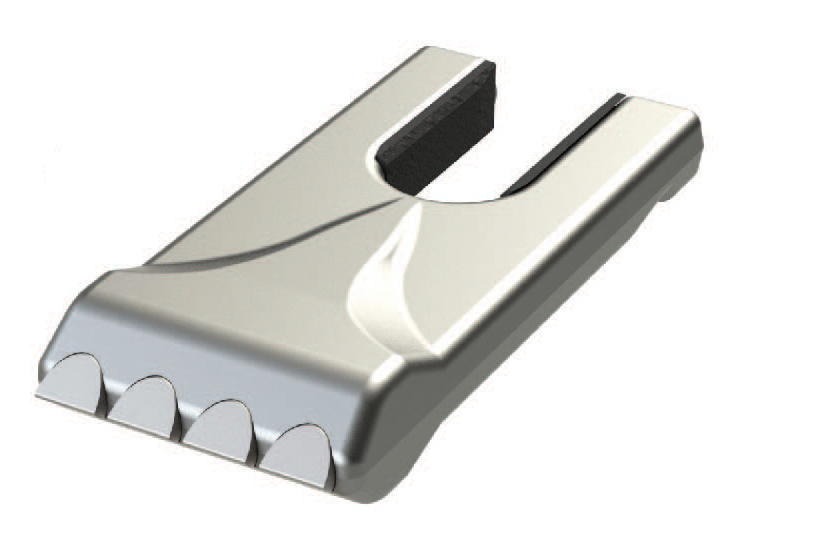 Genuine Bobcat Carbide Auger Tooth, 7011916, showing a close up of the 