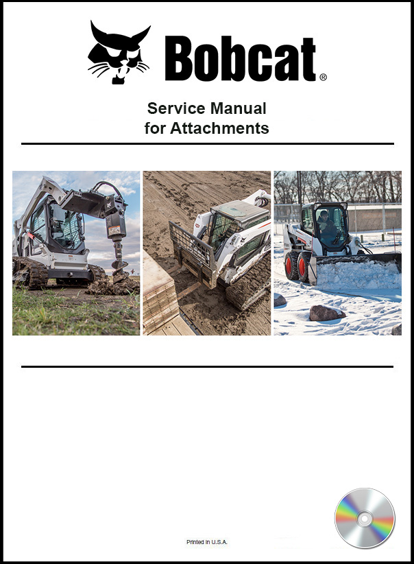 Trencher Service Manual on CD, 6990978ENUSCD