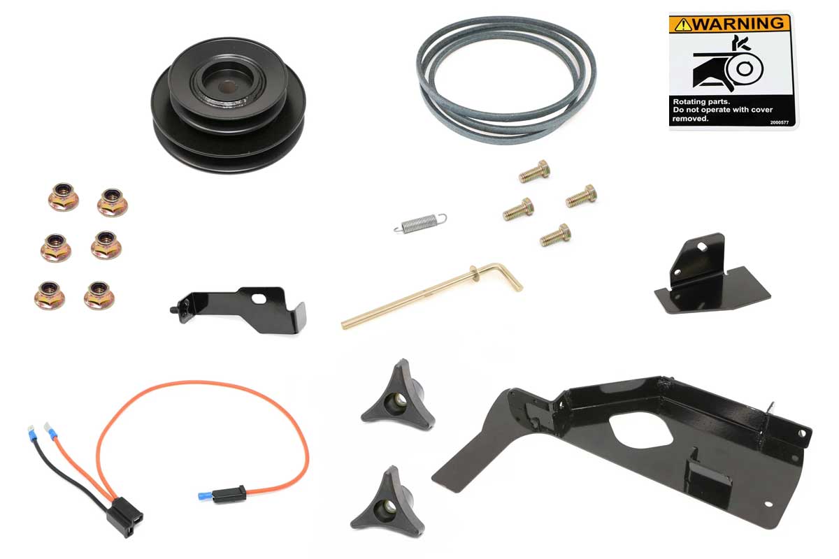 Genuine Bobcat 72 Inch Deck Kit 3 Bag Collection System 970617 showing view 1