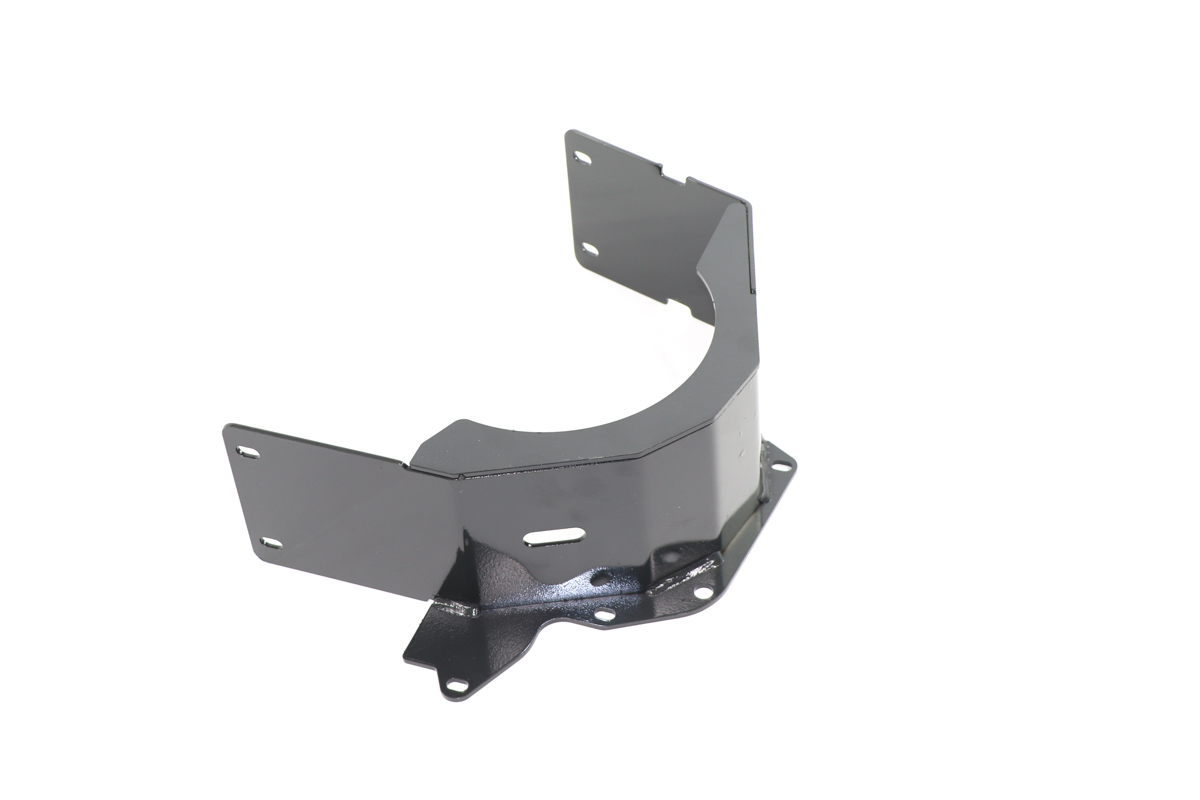 Genuine Bobcat Left Motor Cover 7276654 showing curved shape for exact fit.