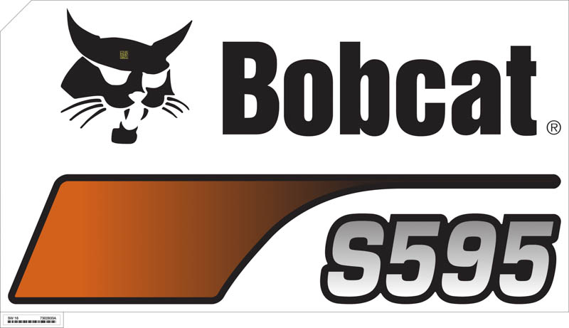 Genuine Bobcat Decal 7302833 showing view 56