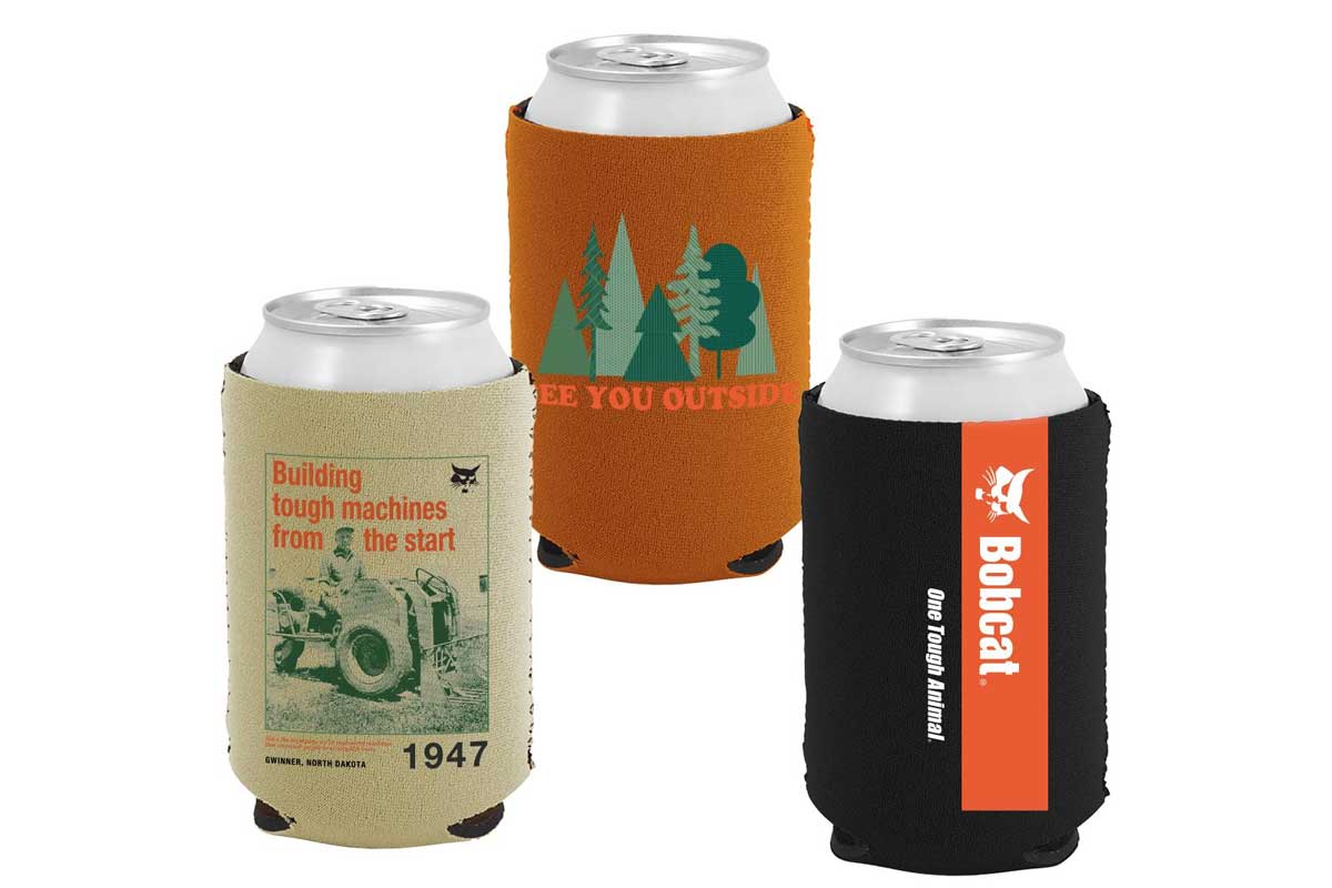 Genuine Bobcat Koozie 3 Pack Set 46922765 showing view 1