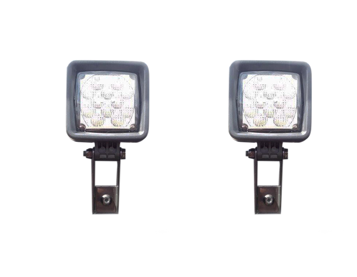 Genuine Bobcat Rear LED Light Kit, 7310882 illuminates the path for UTVs shown in a pair.