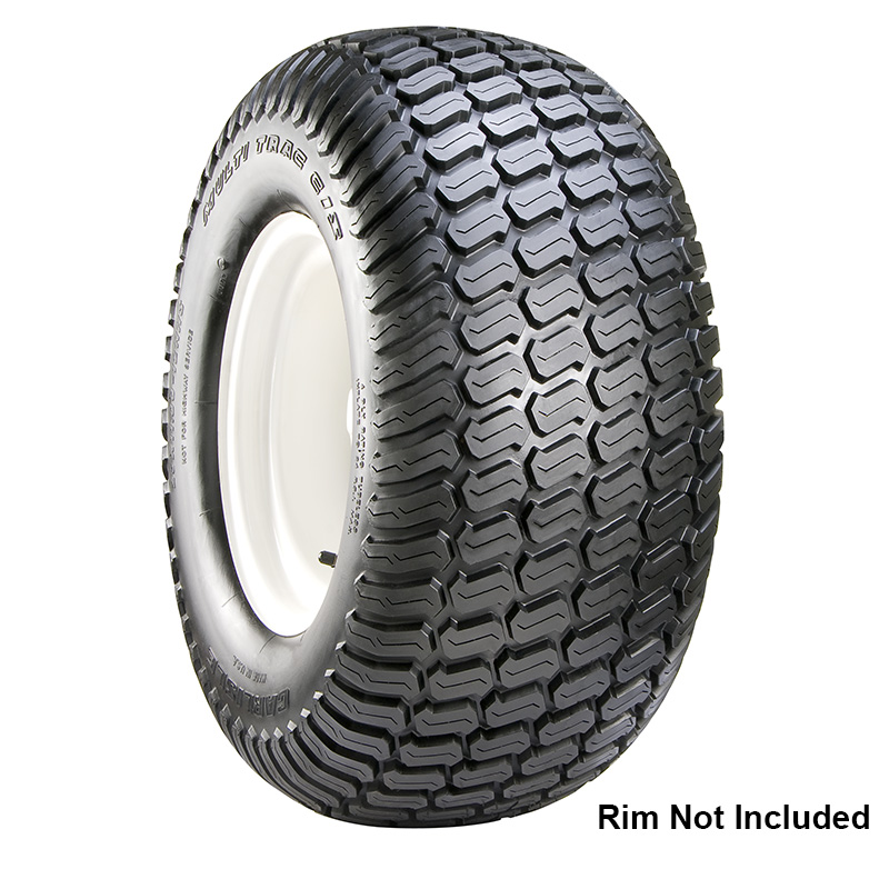 Genuine Bobcat Rear Turf Tire, 26 x 12-12, 7384905 shown installed on a rim.