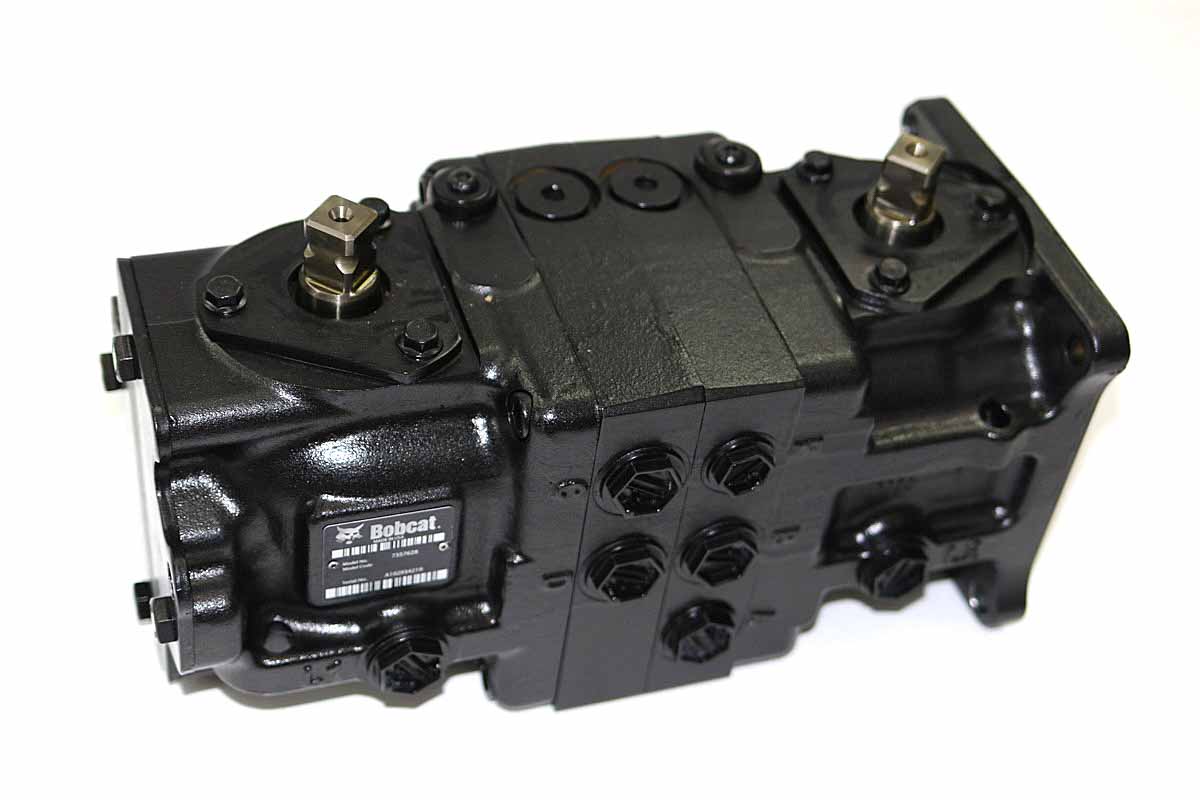 Genuine Bobcat Pump Hydrostatic 7357628 showing view 1.