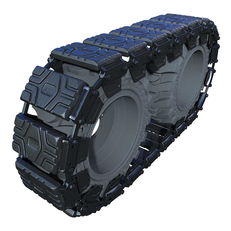 Genuine Bobcat Over The Tire Rubber Pad Tracks, 10 Inch, 7281279 view 1.