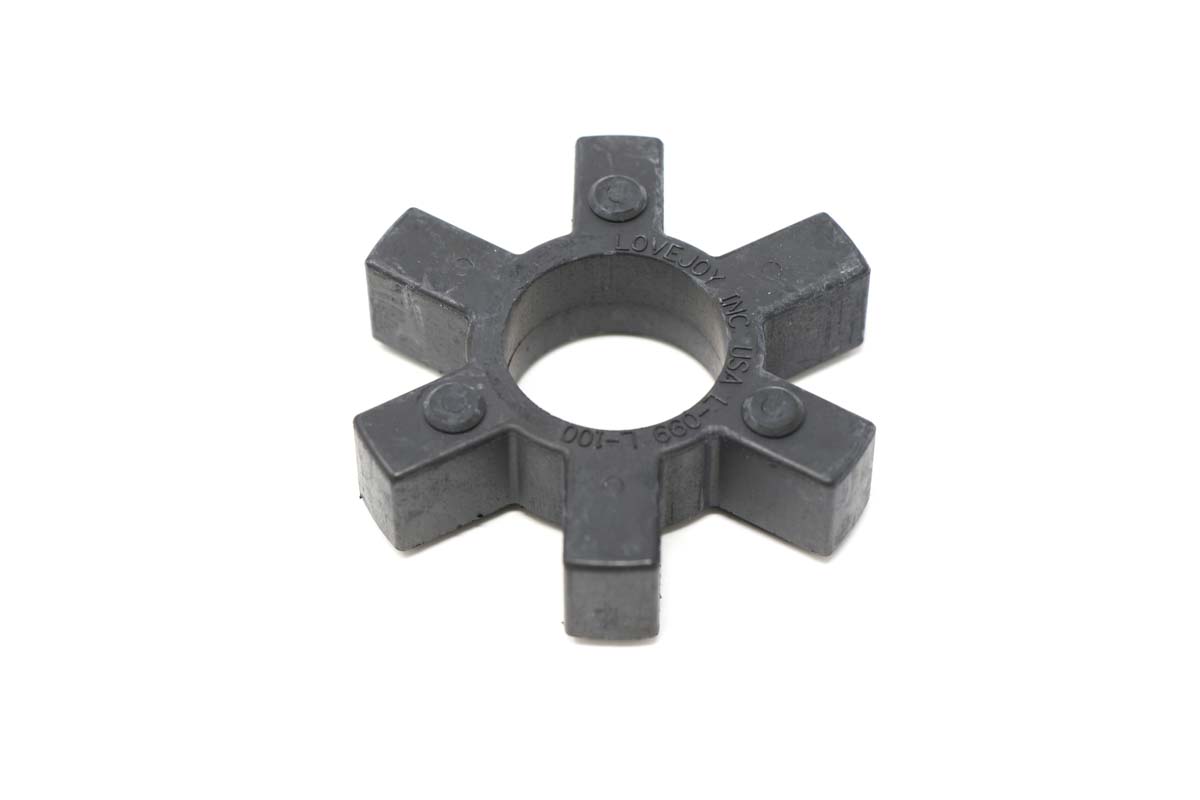 Genuine Bobcat Rubber Spider for Hydraulic Pump Coupler showing view 1
