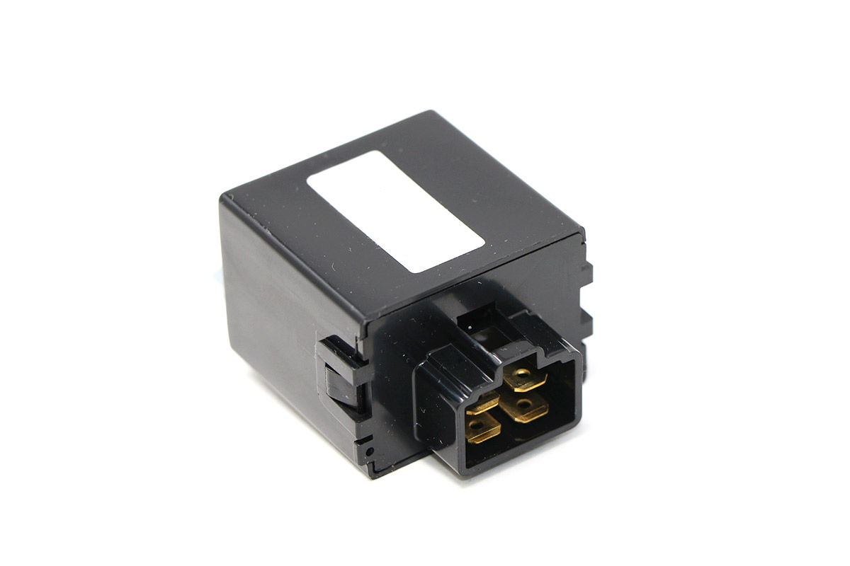 Genuine Bobcat Fuel Shutoff Timer for Bobcat Equipment, 6670872 showing four prongs.