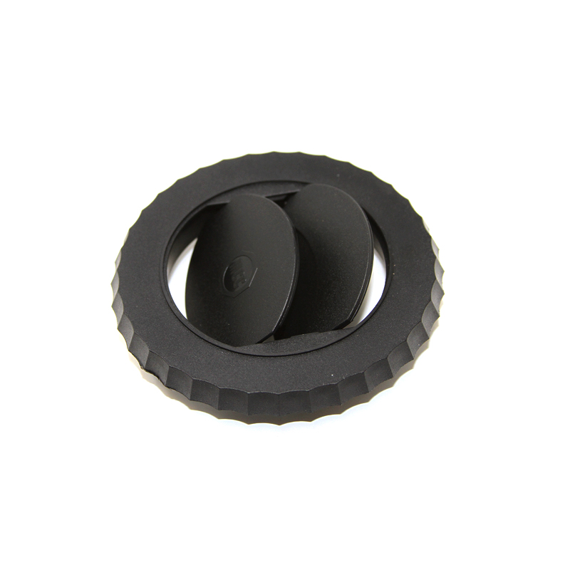 Genuine Bobcat Heater Vent 6674231 with vents open.