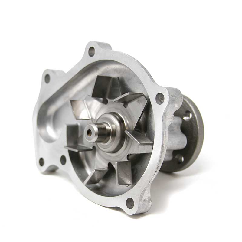 Genuine Bobcat Water Pump, 6680852, showing cogged wheel.