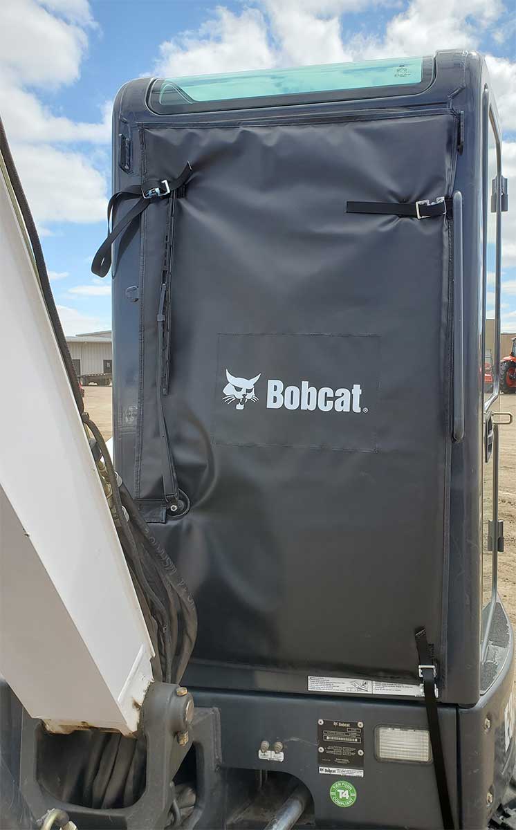 Genuine Bobcat Front Excavator Window Protector M-Series, 7447616 view 1.