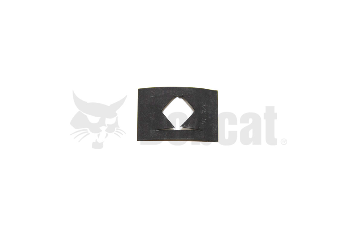 Genuine Bobcat Nut, 6684033 top view.