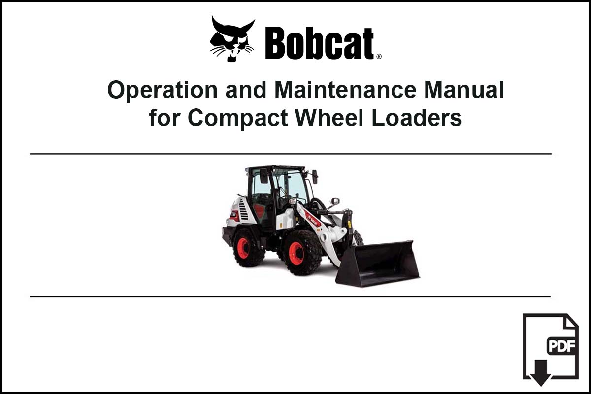 L85 Compact Wheel Loader Operation and Maintenance Digital Manual, 7402330ENUSPDF