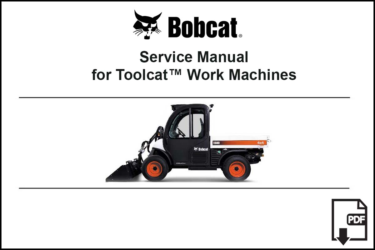 UW56 Toolcat™ Service Digital Manual, 7440683ENUSPDF