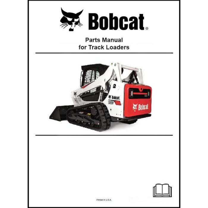 T740 Loader Parts Manual Paper Copy, English, 7248553