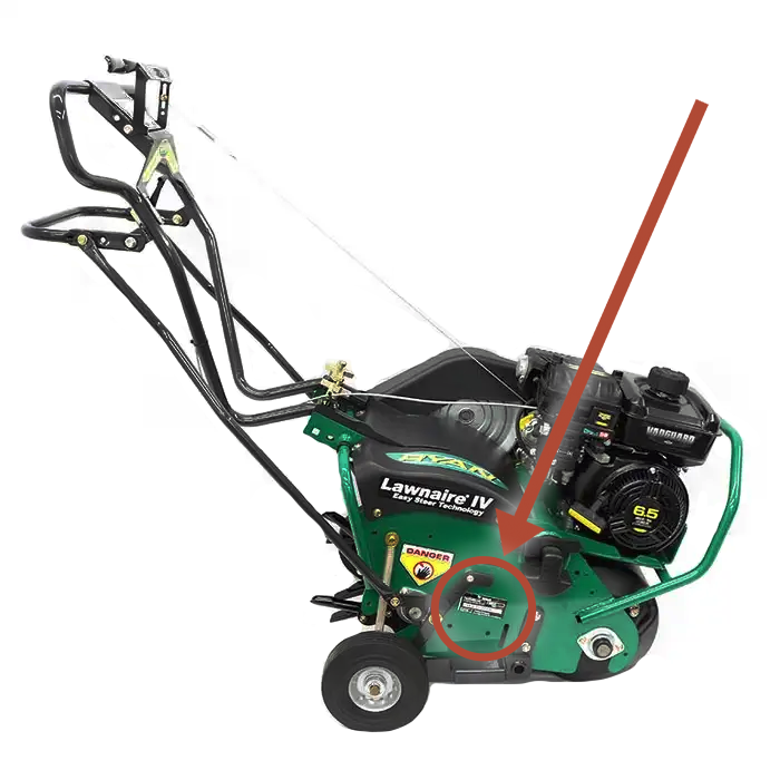 Aerator Serial Number Location