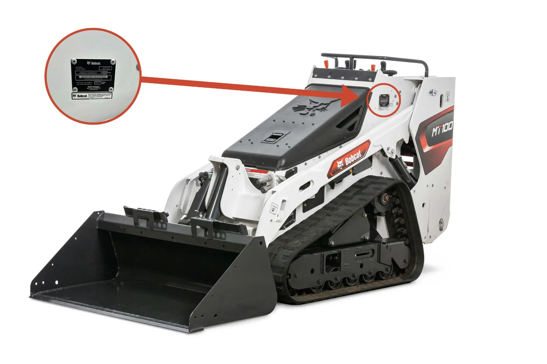 Bobcat Mini Trak Loader Serial Number Location