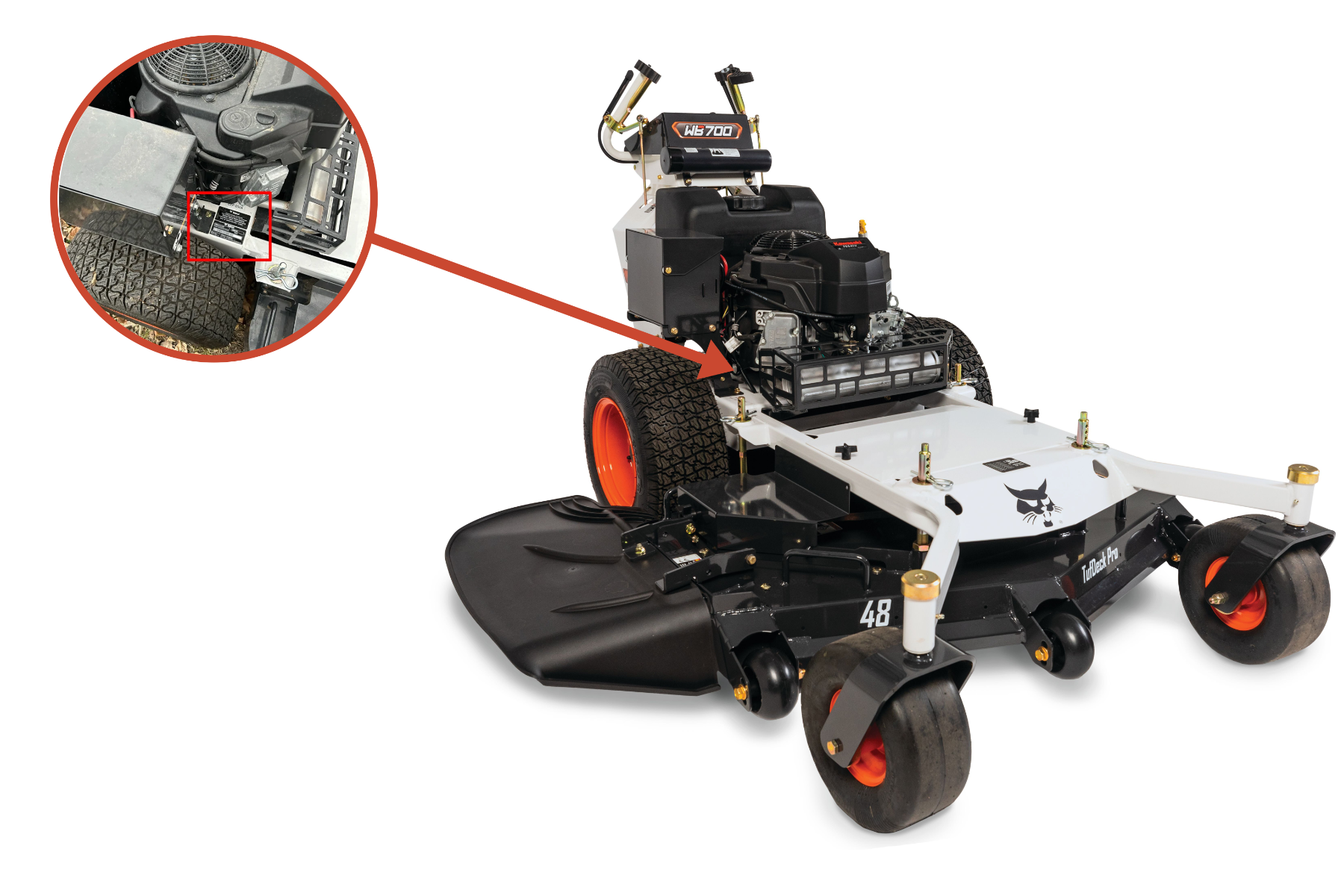 Bobcat Walk-Behind Mower Serial Number Location