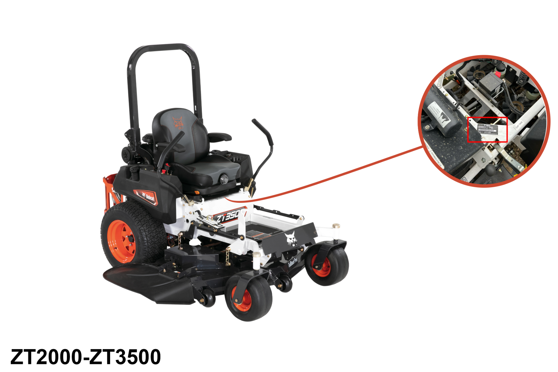 Bobcat ZT Mower Serial Number Location