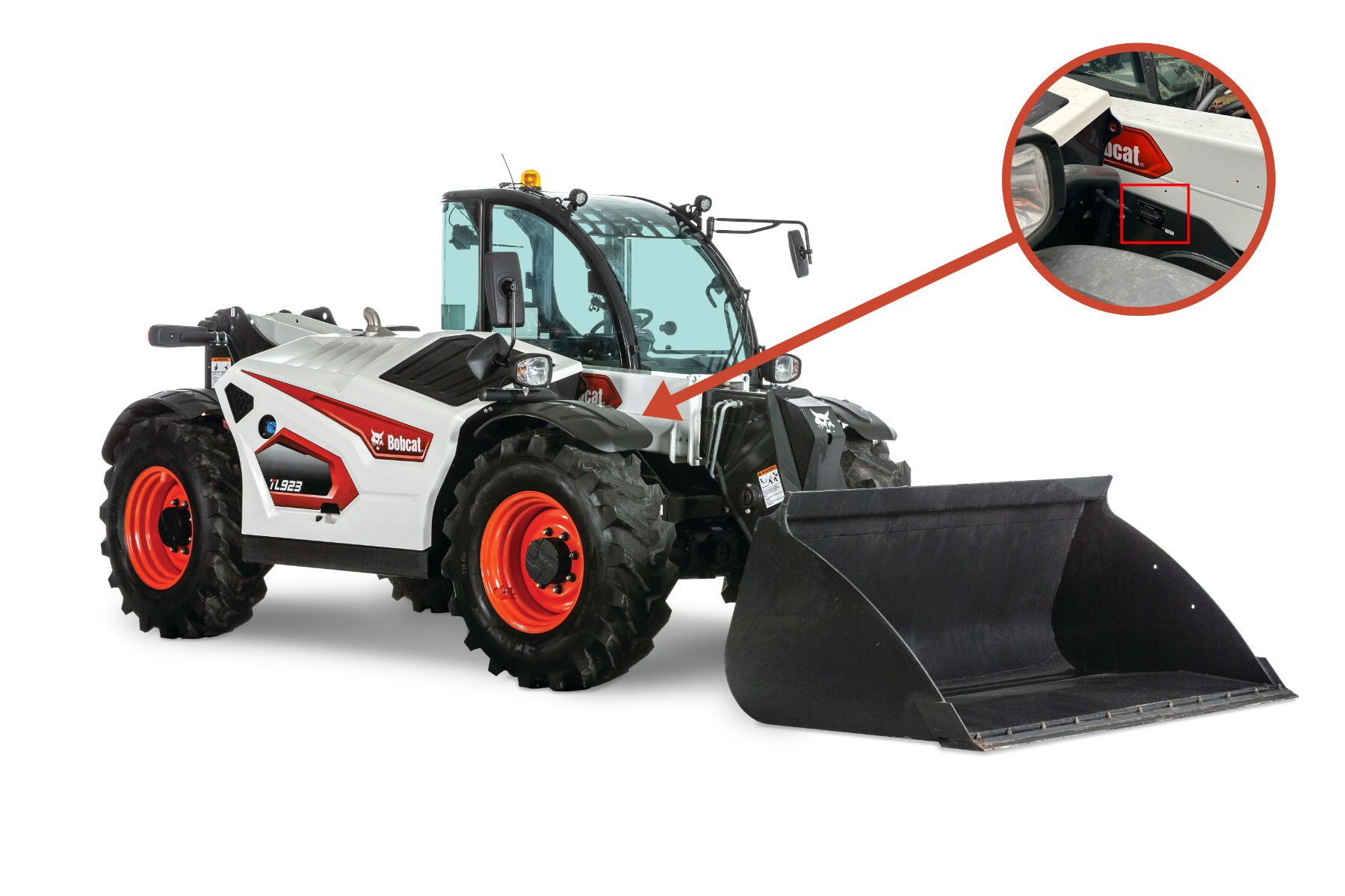 VersaHandler Telehandlers sample #1 Bobcat VersaHandler Telehandler Serial Number Location